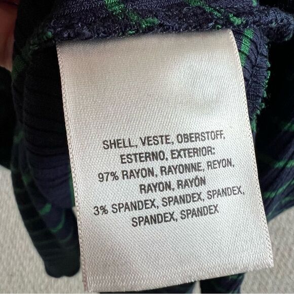 ANTHROPOLOGIE MAEVE Flores Blue Green Ribbed Striped Midi Dress Medium - Picture 6 of 15